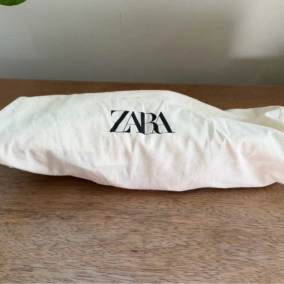 Zara Women's Beaded Nude Slingback Heels - Picture 8 of 9